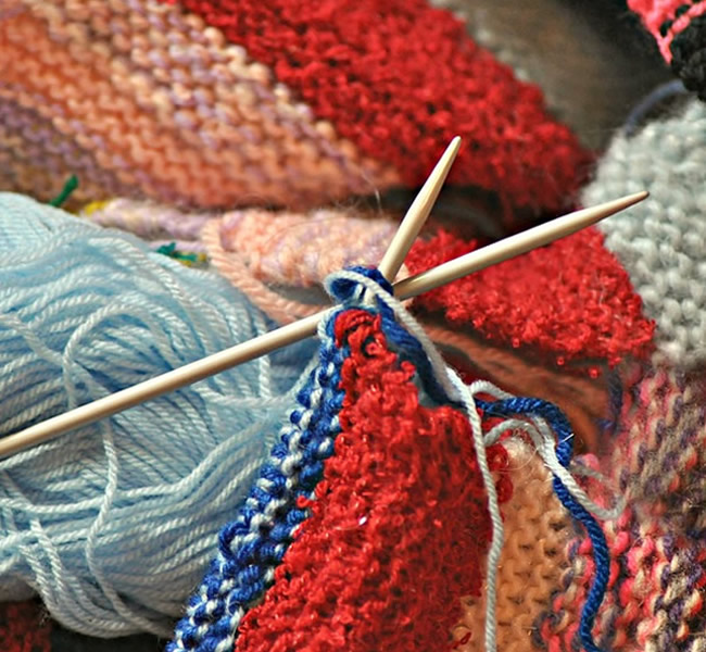 Yarn and Knitting needles